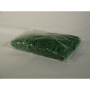 Sachet elastiques 70 x 1.8mm vert (1kg)