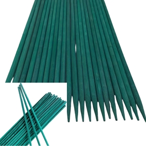 Tuteurs bambou vert 50 cm (x100)  