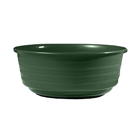 Coupe plastique basse vert ø 23.5 cm 