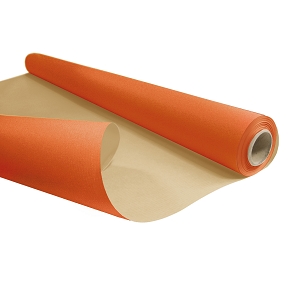 Bobine kraft uni orange 0.80 m x 50 m 