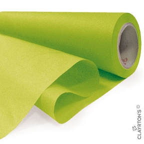 Bobine papier de soie vert pomme 0.75 m x 50 m