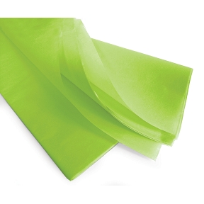 RAME MOUSSELINE  VERT ANIS 75 CM X 50 CM (240 FEUILLES)