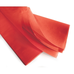 Rame mousseline rouge 75 cm x 50 cm (240 feuilles) 