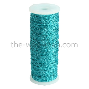 Bobine fil bouillon turquoise 140 m, 100 grs