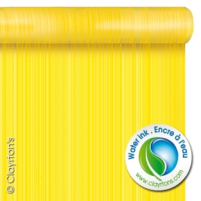 Bobine clayrbrill ritmic jaune 0.80 m x 40m