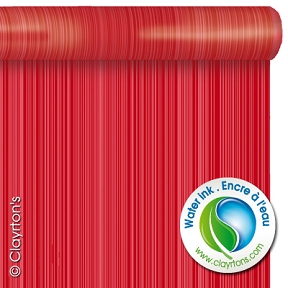 Bobine clayrbrill ritmic rouge 0.80 m x 40m