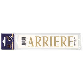 Pochette "ARRIERE"