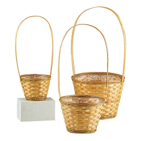 Panier bambou naturel 