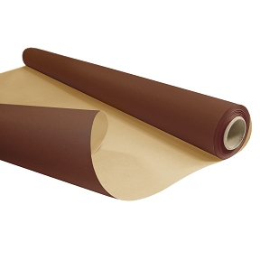 Bobine kraft uni chocolat 0.80 m x 50 m 