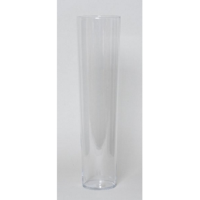 Vase verre conique ø 19 h70cm
