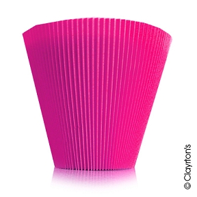 Manchettes fuchsia 12.5 cm (sachet de 100) 