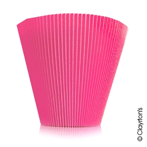 Manchettes fuchsia 16.5 cm (sachet de 100) 