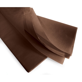 Rame mousseline chocolat 75 cm x 50 cm (240 feuilles)