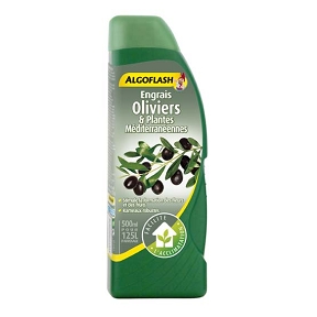 Engrais algoflash oliviers,plantes mediterranneenes 500 ml 