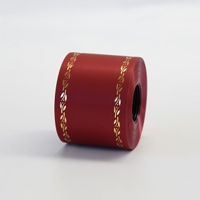 Ruban deuil eternity bordeaux 75 mm x 50 m 