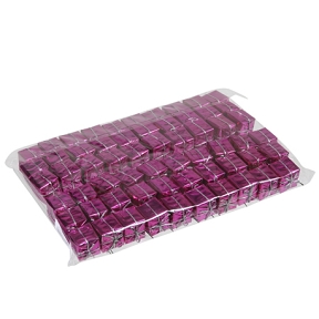 Paquets cadeaux fuchsia 25 mm (x60)