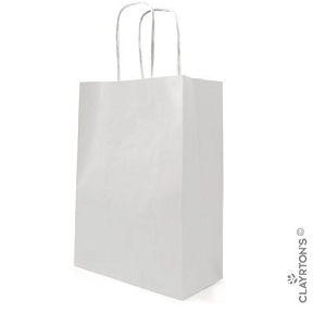 Sac kraft blanchi blanc 23 x 30cm (x 50)