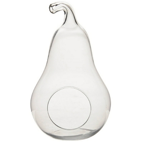 Poire verre ø17 ht 31cm