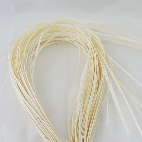Rattan plat blanc 110 cm (150 grs)