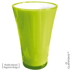 Vase fizzy vert ht 45 cm 