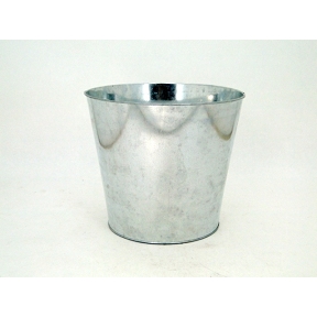 Pot zinc   ø 24 cm , ht 22 cm  