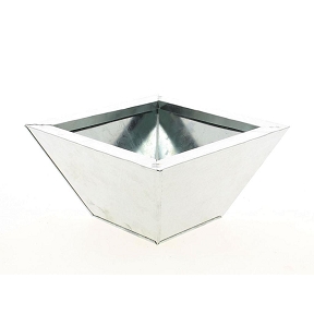 Coupe zinc 20 x 20 ht 11cm