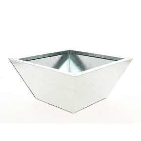 Coupe zinc 30 x 30 ht 15cm