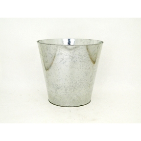 Pot zinc   ø 30cm, ht 28cm