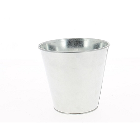 Pot zinc ø 35 cm, ht 32 cm