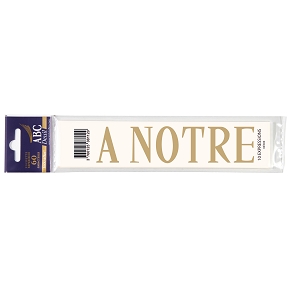 Pochette "A NOTRE"