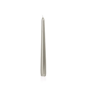 Bougie flambeau argent ht 25 (x 12) 