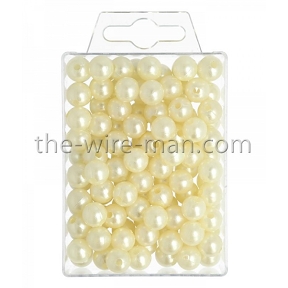 Perles creme ø 10 mm (x115) 