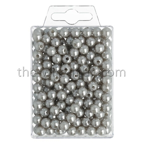 Perles argent ø 8 mm ( x250) 