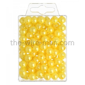 Perles jaune ø10 (x 115)