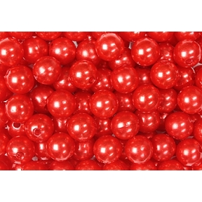 Perles rouge ø 20 mm ( x 12) 