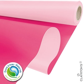 Bobine clayrane duo mat rose-fuchsia 0.80 m x 40 m 
