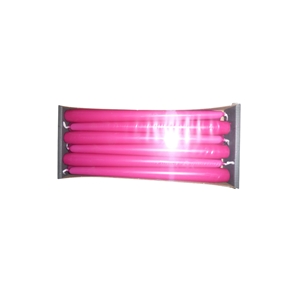 Bougie flambeau fuchsia ht 25 (x 12) 