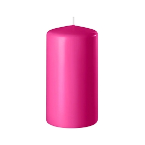 Bougie fumeur fuchsia ø 40 mm ht 60 mm (x24)