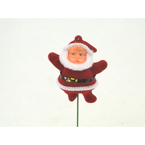 Père noël rouge 7.5cm (x 12)