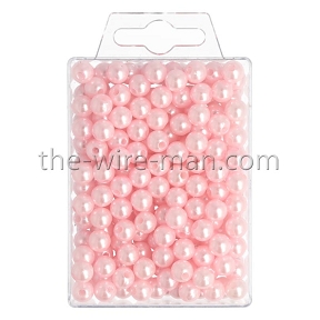 Perles rose ø 8 mm ( x250) 