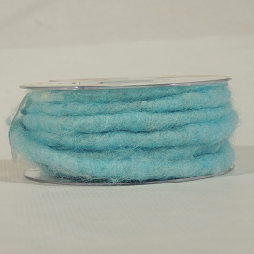 Cordelette laine armée turquoise ø 5 mm x 33 m
