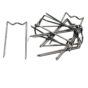 Agrafes ondulees pour mousse 10 x 50mm