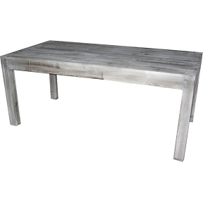 Table bois pin vieilli 200 x 90 ht 75cm