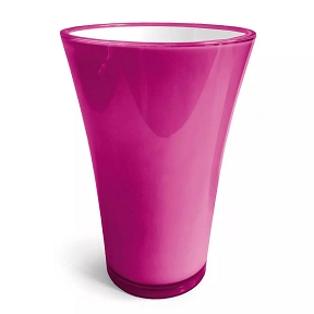 Vase fizzy 27cm prune