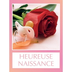 Etiquettes tendresse "heureuse naissance"