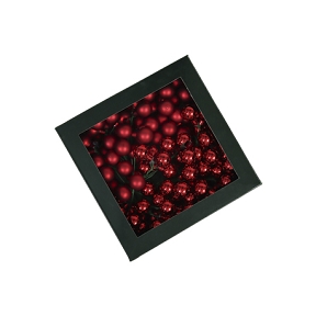 Boules verre rouge combi ø 20 mm (x144)