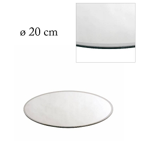 Plateau miroir ø20cm