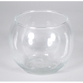 VASE VERRE BOULE Ø8 HT 6.5CM