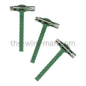 Clips boutonniere vert x 50