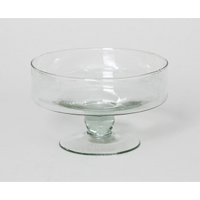 Coupe verre sur pied Ø 19 cm, Ht 12 cm